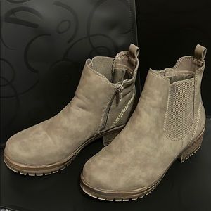 Grayish booties size 7.5